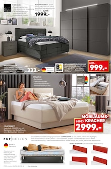 Bett im aktuellen porta Möbel Prospekt (Wolfsburg) Bett im porta Möbel Prospekt "60 JAHRE MÖBILÄUM" mit 16 Seiten (Wolfsburg)