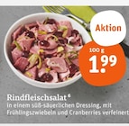 tegut Oberelsbach - Rindfleischsalat Angebot im Prospekt Rindfleischsalat bei tegut im Oberelsbach Prospekt für 1,99 €