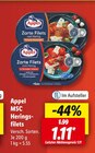 MSC Heringsfilets im Angebot bei Lidl in Bremerhaven MSC Heringsfilets Angebote von Appel bei Lidl Bremerhaven für 1,11 €