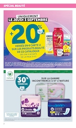 Prix et réduction Couches dans le prospectus U Express en cours Offre Couches dans le catalogue U Express du moment à la page 2