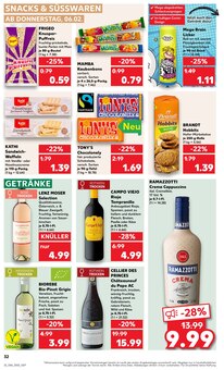 Rotwein Angebot im aktuellen Kaufland Prospekt auf Seite 32