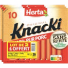 Knacki 100% Pur Porc - Herta à 5,30 € dans le catalogue Supeco