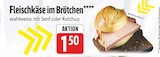 Fleischkäse im Brötchen für 1,50 € bei E center im Angebot Fleischkäse im Brötchen im aktuellen E center Prospekt