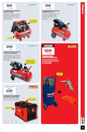 Prix et réduction Compresseur dans le prospectus Brico Dépôt en cours Offre Compresseur dans le catalogue Brico Dépôt du moment à la page 9