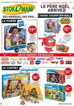 Catalogue Stokomani "Le catalogue de jouets : le père Noël arrive !", 8 pages, à Vitrolles, 25/10/2019 - 12/11/2019 Prospectus Stokomani "Le catalogue de jouets : le père Noël arrive !", 8 pages, à Vitrolles, 25/10/2019 - 12/11/2019