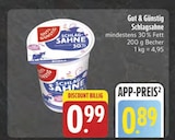 Schlagsahne im Angebot bei E center in Weiden Schlagsahne Angebote von Gut & Günstig bei E center Weiden für 0,89 €