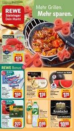REWE Prospekt "Dein Markt" für Wassenberg, 24 Seiten, 03.08.2026 - 08.08.2026 REWE Prospekt "Dein Markt" für Wassenberg, 24 Seiten, 03.08.2026 - 08.08.2026