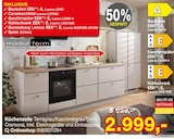 Küchenzeile im Angebot bei Opti-Megastore in Suhl Küchenzeile Angebote bei Opti-Megastore Suhl für 2.999,00 €