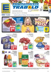 EDEKA Supermarkt Prospekt der aktuellen Woche mit 40 Seiten, gültig von 17.08.2026 bis 22.08.2026, in Leinach und Umgebung Aktueller EDEKA Supermarkt Prospekt in Leinach und Umgebung, "Wir lieben Lebensmittel!" mit 40 Seiten, 17.08.2026 - 22.08.2026