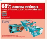 Promo 68% DE REMISE IMMÉDIATE SUR LE 2ÈME AU CHOIX SUR LA GAMME VÉGÉTALE ANDROS GOURMAND & Végétal à  dans le catalogue Auchan Supermarché à Toulouse