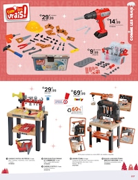Prix et réduction Perceuse-Visseuse dans le prospectus JouéClub en cours Offre Perceuse-Visseuse dans le catalogue JouéClub du moment à la page 199