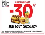 Promo -30% de remise immédiate sur tout cacolac à  dans le catalogue Intermarché à Longueau