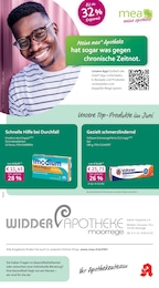 mea - meine apotheke Prospekt für Appen mit 4 Seiten mea - meine apotheke Prospekt für Appen: "Unsere Juni-Angebote", 4 Seiten, 01.06.2026 - 30.06.2026