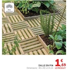 Dalle en pin dans le catalogue Super U