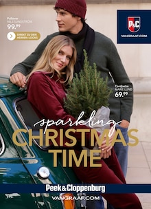 Peek und Cloppenburg Prospekt sparkling CHRISTMAS TIME mit  Seiten