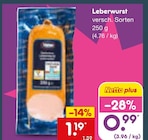 Aktuelles Leberwurst Angebot bei Netto Marken-Discount in Leverkusen ab 0,99 €