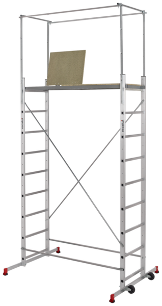 Echafaudage nimbus 250 hauteur de travail 4m50