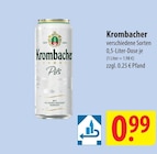 Pils Angebote von Krombacher bei famila Nordost Neustadt für 0,99 €