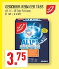 Aktuelles GESCHIRR-REINIGER TABS Angebot bei Marktkauf in Münster ab 3,75 €