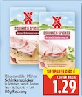 Schinken Spicker Grobe Schinkenwurst von Rügenwalder Mühle im aktuellen E center Prospekt