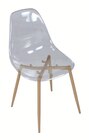 Chaise transparente Lynette - But à Aix-les-Bains Chaise transparente Lynette en promo chez But Aix-les-Bains à 32,99 €
