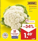 Blumenkohl im Angebot bei Netto Marken-Discount in Moers Blumenkohl Angebote von HEIMAT bei Netto Marken-Discount Moers für 1,49 €