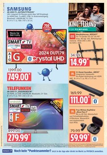 Fernseher im Marktkauf Prospekt "Top Angebote" mit 44 Seiten (Greifswald)