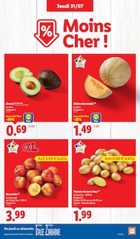 Promotion Tomate dans le prospectus Lidl, valable du 31/07/2025 au 06/08/2025 Promo Tomate dans le catalogue Lidl du moment à la page 5