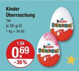 Überraschung von Kinder im aktuellen V-Markt Prospekt für 0,69 €