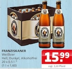 Weißbier Hell Angebote von Franziskaner bei Getränke Ellerkamp Steinfurt für 15,99 €