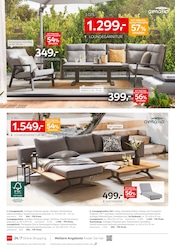 Gartenliege im XXXLutz Möbelhäuser Prospekt in Dinslaken Aktueller XXXLutz Möbelhäuser Prospekt mit Gartenliege, "Gartentrends", Seite 6