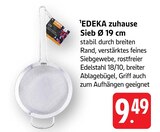 Sieb bei EDEKA im Prospekt "" für 9,49 €