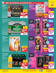 Energydrink im Netto Marken-Discount Prospekt "Aktuelle Angebote" mit 60 Seiten (Neumünster)