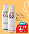 Spray Deodorant Original von Bulldog für 2,49 € bei budni im Angebot Spray Deodorant Original von Bulldog im aktuellen budni Prospekt