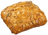 Das herzhaft-kernige Kürbiskernbrötchen im REWE Prospekt Das herzhaft-kernige Kürbiskernbrötchen von im aktuellen REWE Prospekt für 0,35 €