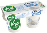 Yaourt Nature au Lait de Brebis Bio - VRAI en promo à 0,75 € chez Supermarchés Match Yaourt Nature au Lait de Brebis Bio - VRAI dans le catalogue Supermarchés Match