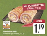 EDEKA - Schweinebauchrolle Angebot im Prospekt Schweinebauchrolle bei EDEKA im Prospekt "" für 1,19 €