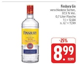 Aktuelle Gin Angebote bei E center in Fürth Aktuelles Finsbury Gin Angebot bei E center in Fürth ab 8,99 €