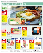 Saumon Angebote im Prospekt "PETIT-DÉJEUNER" von Carrefour Saumon Angebote im Prospekt "PETIT-DÉJEUNER" von Carrefour auf Seite 20