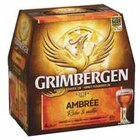 Bière d'abbaye ambrée - GRIMBERGEN dans le catalogue Intermarché