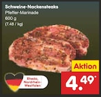 Aktuelles Schweine-Nackensteaks Angebot bei Netto Marken-Discount in Bergisch Gladbach ab 4,49 €