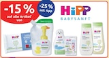 15 % Rabatt oder 25% Rabatt mit App von HiPP im aktuellen budni Prospekt