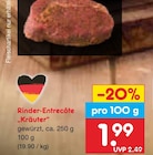 Aktuelles Rinder-Entrecôte Kräuter Angebot bei Netto Marken-Discount in Jena ab 1,99 €