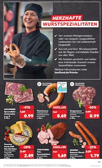 Mettwurst im Kaufland Prospekt "KNÜLLER" mit 56 Seiten (Mülheim (Ruhr))