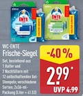 Frische-Siegel Angebote von WC-Ente bei ALDI Nord Cuxhaven für 2,99 €