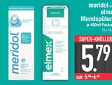 Mundspülung von meridol oder elmex im aktuellen EDEKA Prospekt für 5,79 €