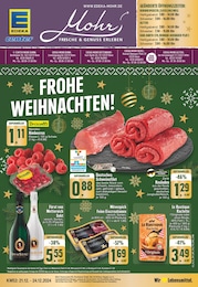 EDEKA Prospekt für Bonn: "Aktuelle Angebote", 16 Seiten, 21.12.2024 - 24.12.2024