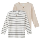 2 Baby Langarmshirts mit Rippstruktur im Ernstings family Prospekt 2 Baby Langarmshirts mit Rippstruktur von im aktuellen Ernstings family Prospekt für 13,00 €