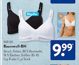 Baumwoll-BH im Angebot bei ALDI SÜD in Leinfelden-Echterdingen Baumwoll-BH Angebote von Nur Die bei ALDI SÜD Leinfelden-Echterdingen für 9,99 €
