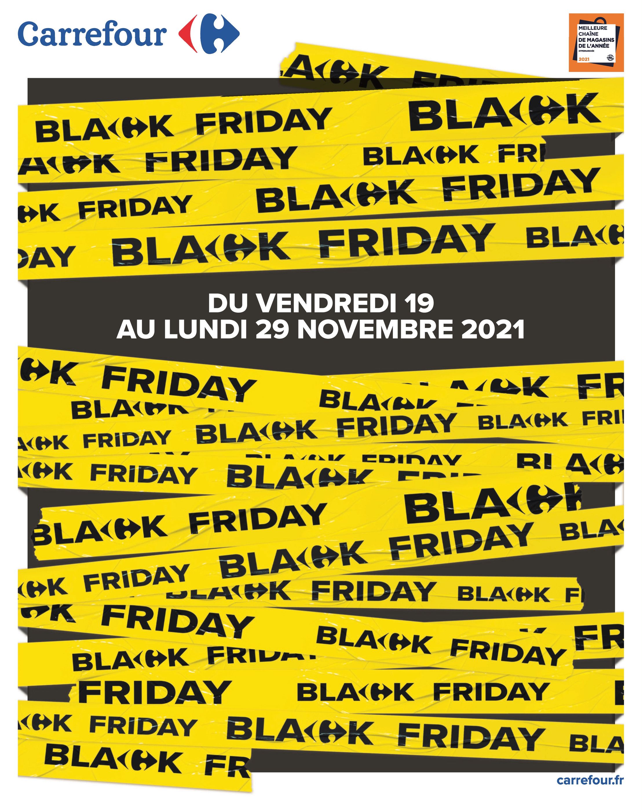 Catalogue Carrefour à Seclin, avec 32 pages Prospectus Carrefour à Seclin, "Black Friday", 32 pages, 19/11/2021 - 29/11/2021